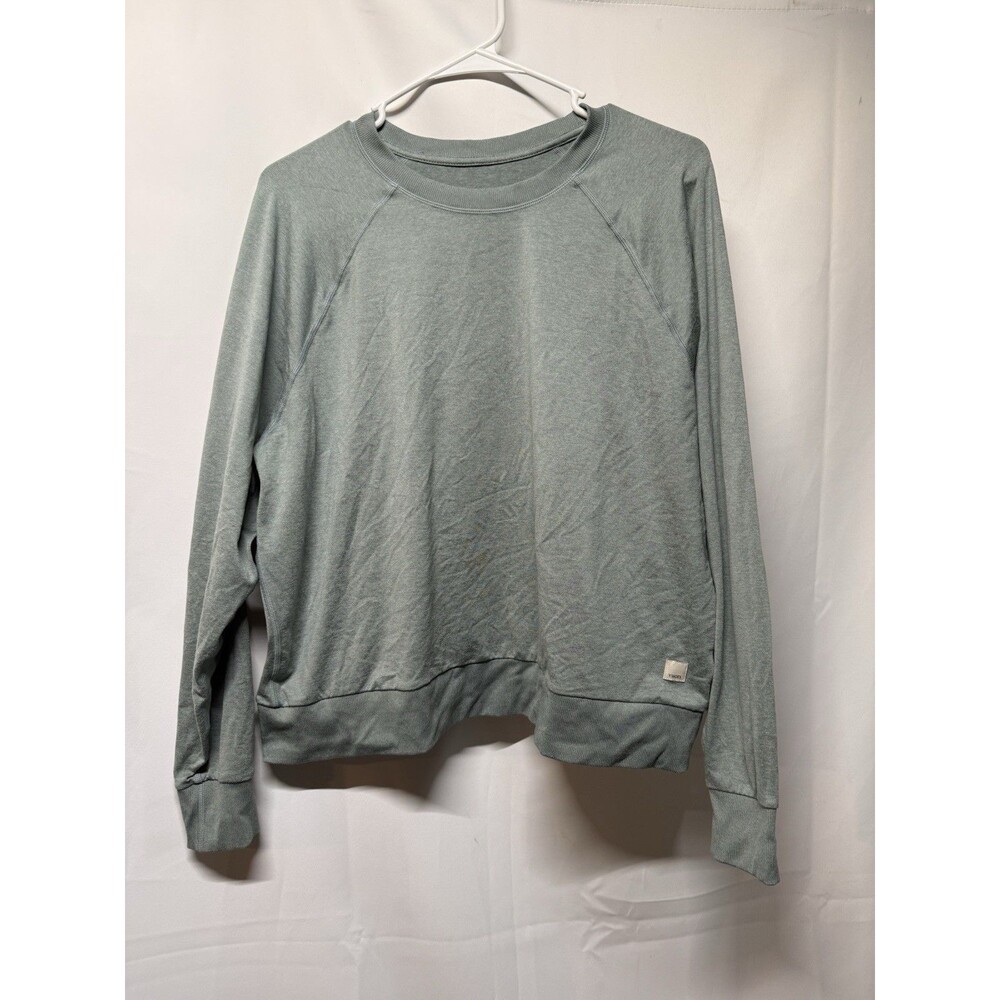 Vuori Halo Crewneck Sweatshirt Womens Medium Sage Green DreamKnit Pullover